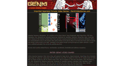 Desktop Screenshot of genkivideogames.com